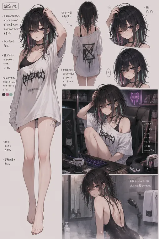Alibiちゃん設定メモのサムネイル